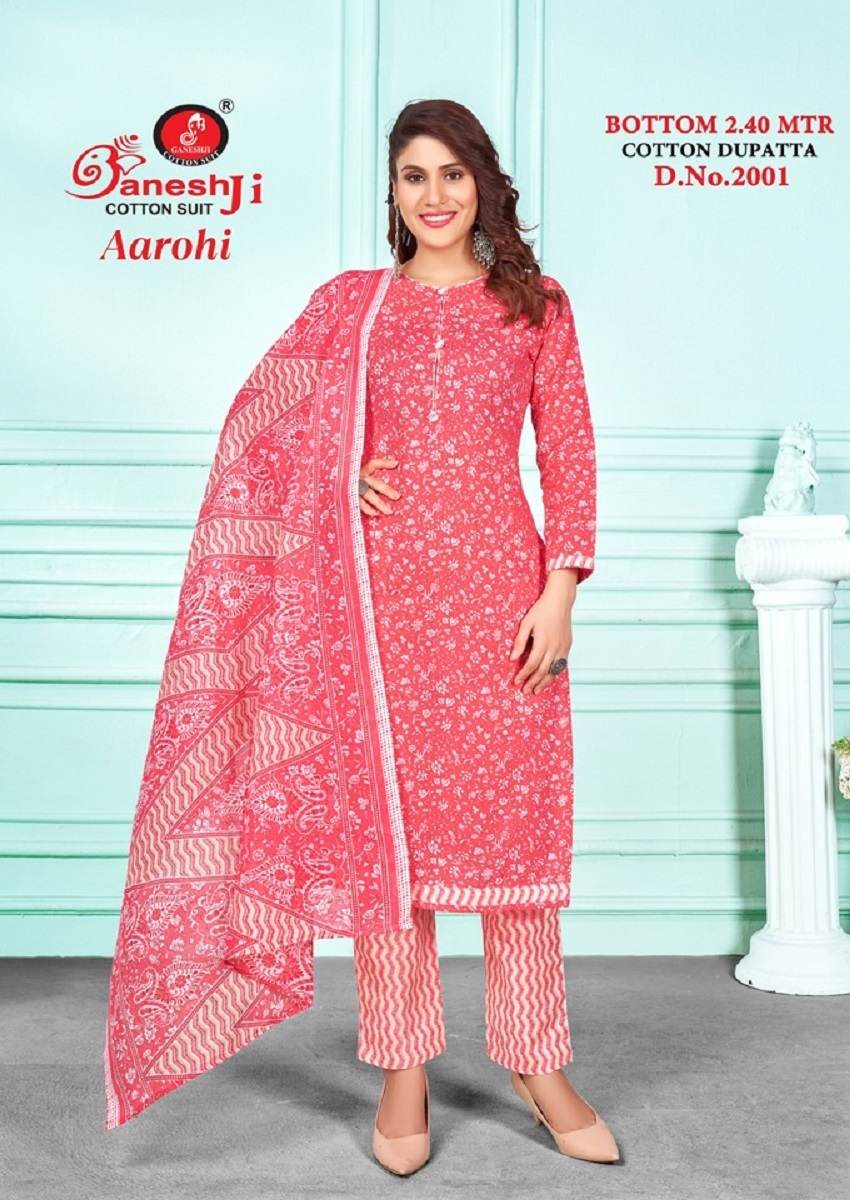 Ganeshji Aarohi Vol-2 Dress Material