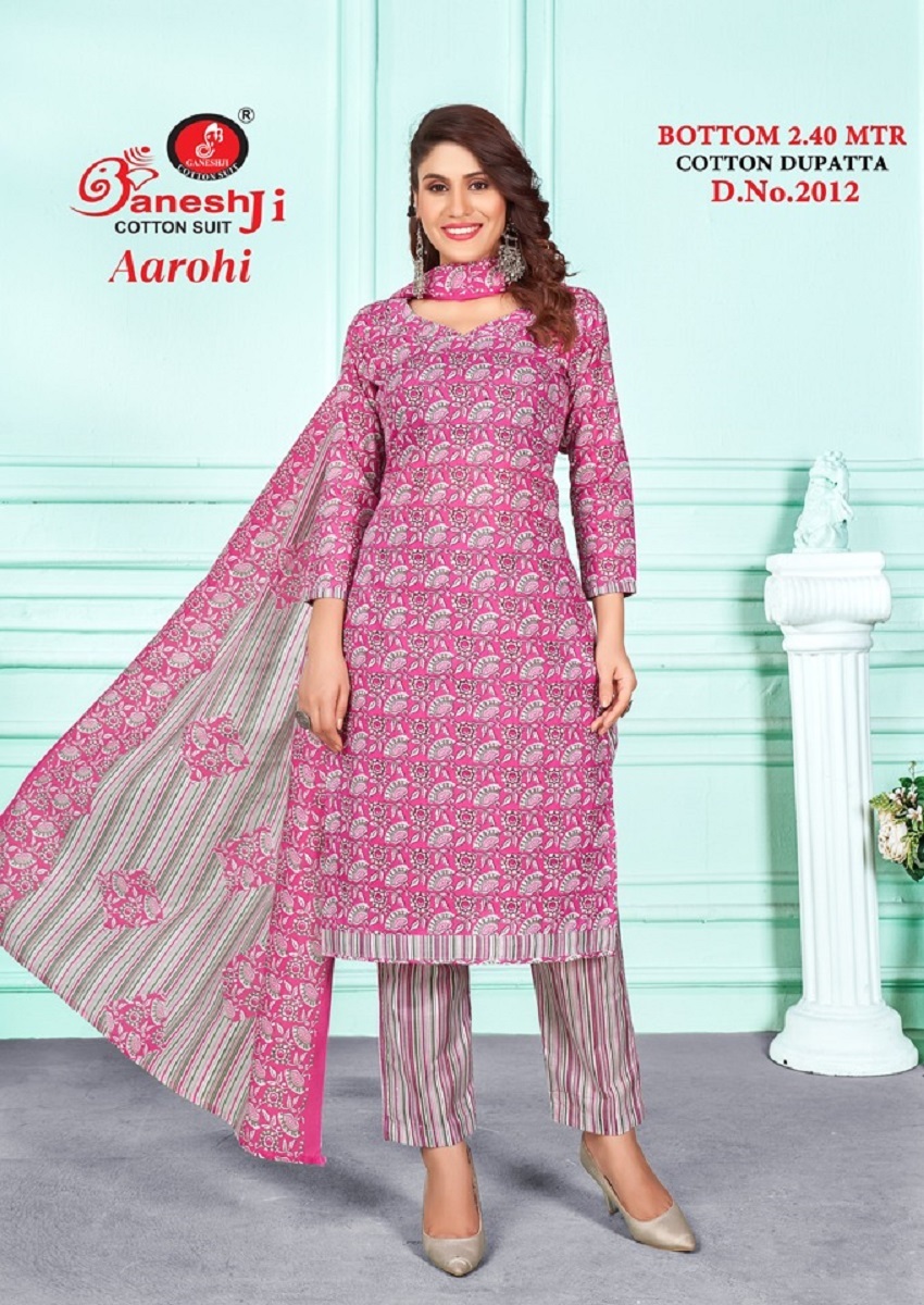 Ganeshji Aarohi Vol-2 Dress Material