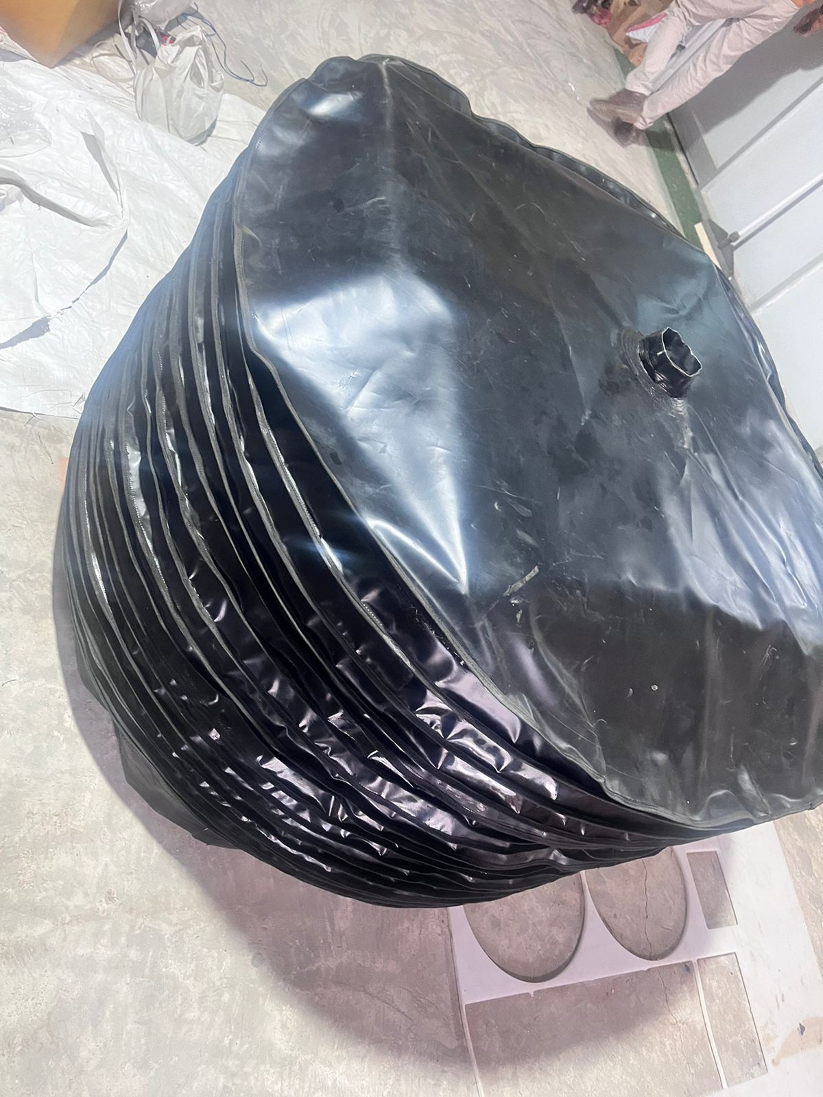 Round Bin Bellow Cover