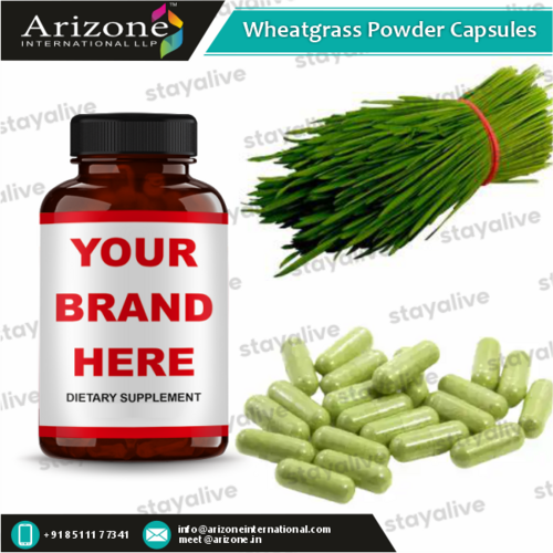 Wheatgrass Powder Capsules