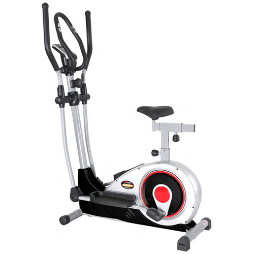 Black and White Elliptical Cross machine