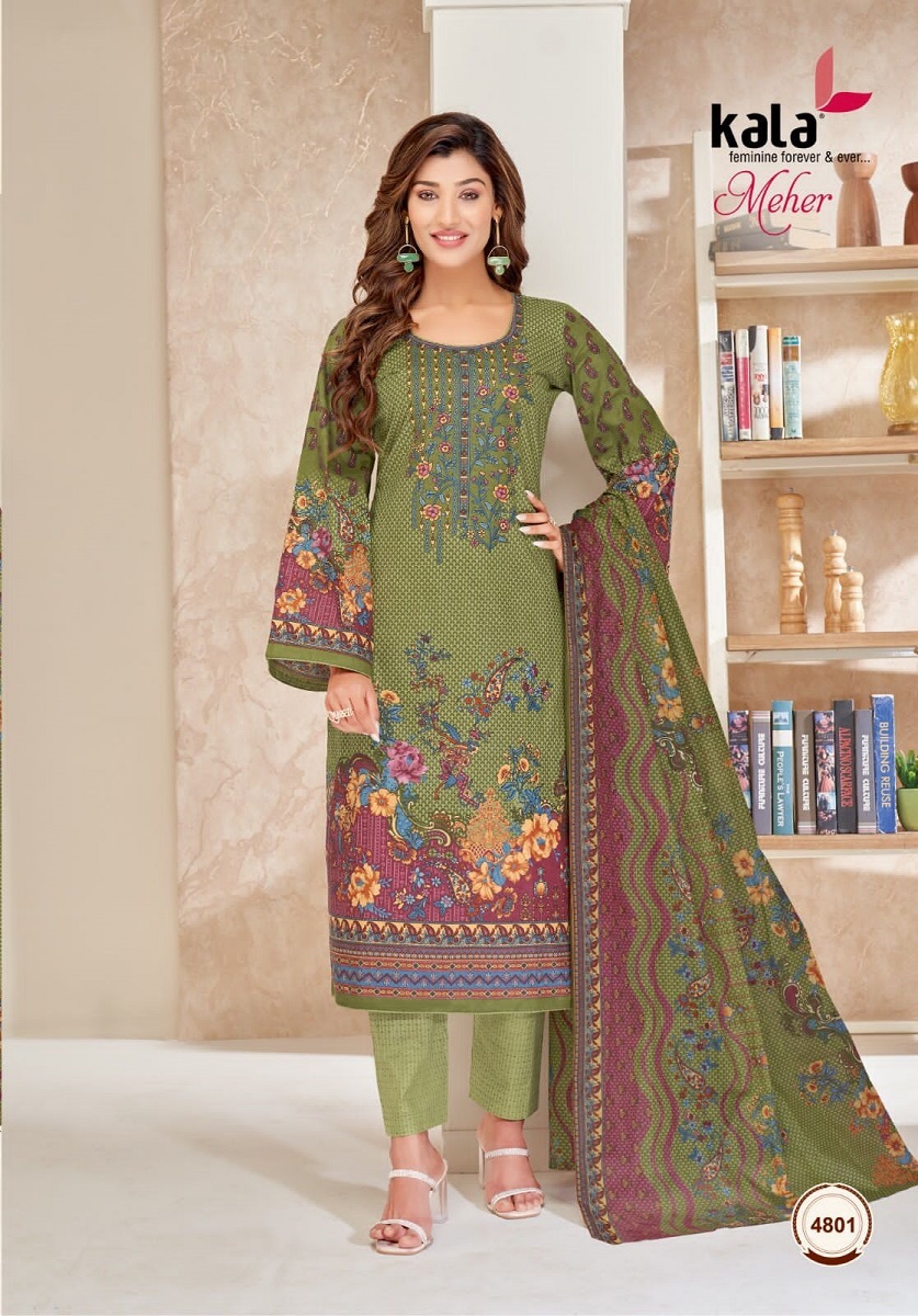 Kala Meher Vol-9  Dress Material