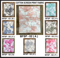 Cotton Screen Printed Fabric