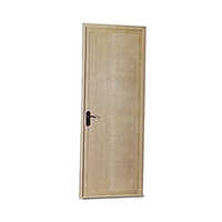 Width Brown Waterproof Pvc Sliding Entry Door 20mm Thickness 210cm Height