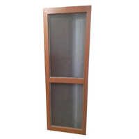 Pvc Wire Mesh Door - Color: Brown