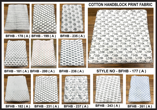 Hand Block Printed Fabric