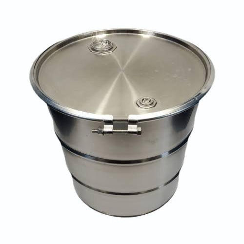 Silver Stainless Steel Bung Type Barrel