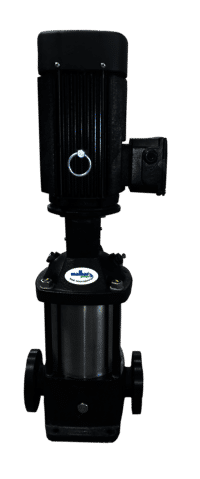 Vertical multistage inline pump