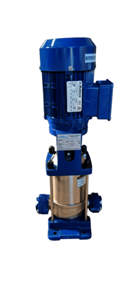 Vertical multistage inline pump