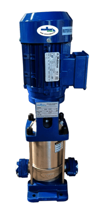 Vertical multistage inline pump