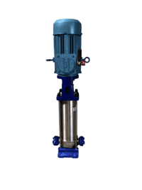 Vertical multistage inline pump