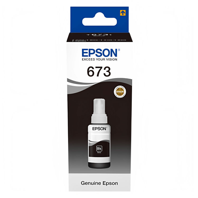 Epson 673 Ink Bottle (Black)