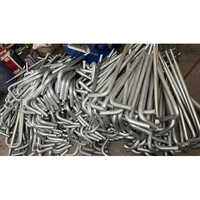 Mild Steel Sag Rod - 3 Meters Long, Diameter 13-20 Mm, Silver Powder Coated Finish | High-quality Industrial & Commercial Support