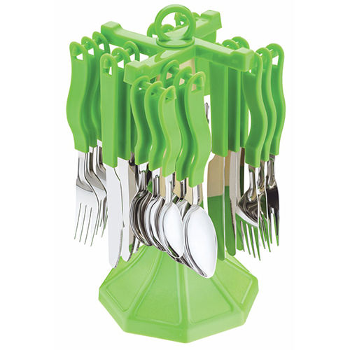 24 Pcs Swastik Regular Cutlery Set