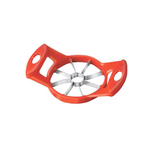 Silver And Red Apple Cutter