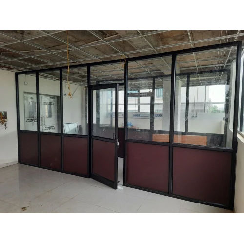 Aluminum Section Office Cabin Partition Dimension (L*W*H): Thickness: 1.2 Millimeter (Mm)