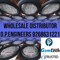 GEMTECH Mini Differential Pressure Gauges wholesalers by Baramati Maharashtra