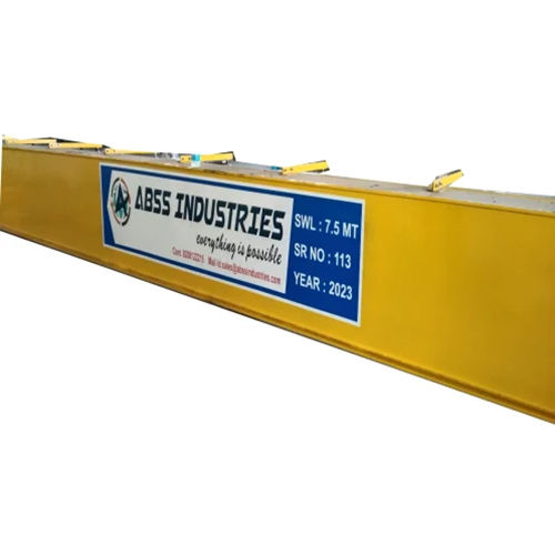 Yellow 7.5 Ton Single Girder Eot Crane