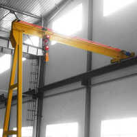 Yellow 15 Ton Single Girder Semi Gantry Crane