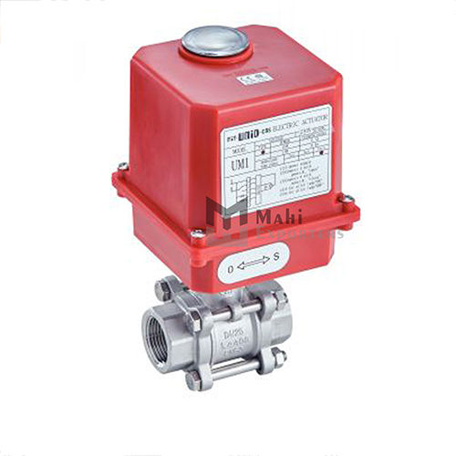 1430 3 Pieces Ball Valve With Electrical Servomotor 230 V - Female - Female