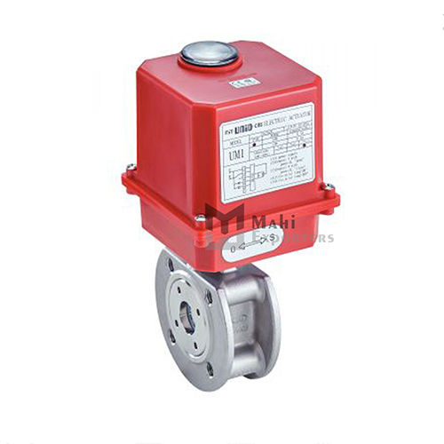 1434 Wafer Ball Valve With Electrical Servomotor 230V