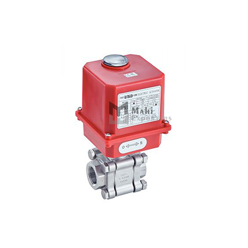 1445 3 टुकड़ाs Ball Valve With Electrical Servomotor 230 V - Female - Female