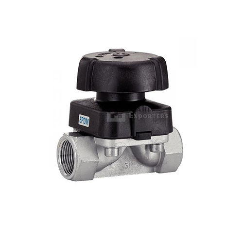 1451 Manual Diaphragm Valve With Bsp Threaded Ends