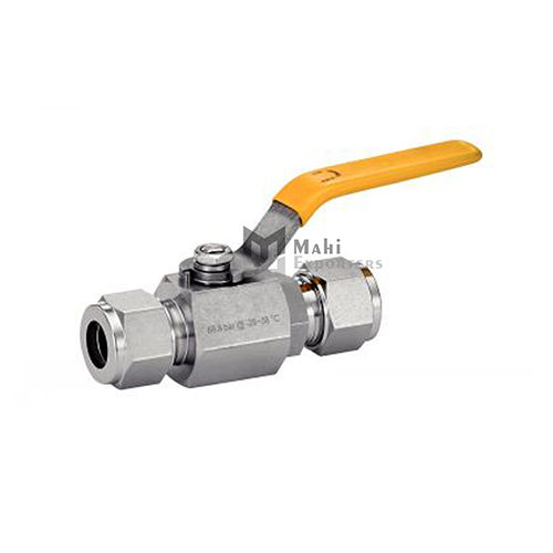 1244 Ball Valve For Twin Ferrule Fitting Double Ring Unions