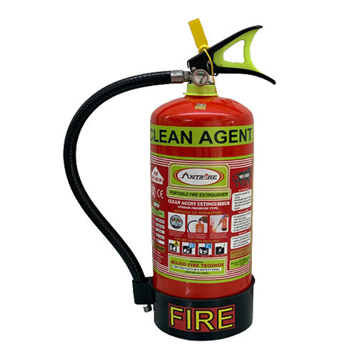 Clean Agent Type Portable Fire Extinguisher