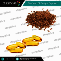 Flax Seed Oil Softgel Capsules