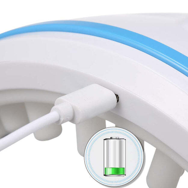 ELECTRIC EYE MASSAGER DARK CIRCLES DRY EYES EYE BAG EYE RELIEF VIBRATION MAGNET THERAPY EYE CARE MASSAGE DEVICE WITH ADJUSTABLE ELASTIC BAND FOR IMPROVING SLEEP