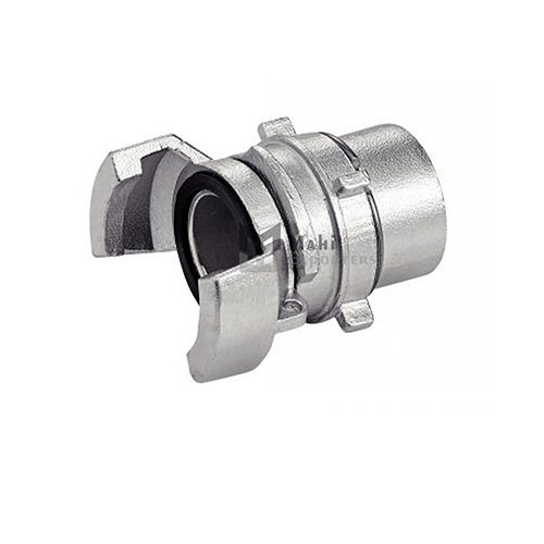 1267 Half Coupling Female Bsp Threaded, With Locking Ring Half Symmetrical Coupling