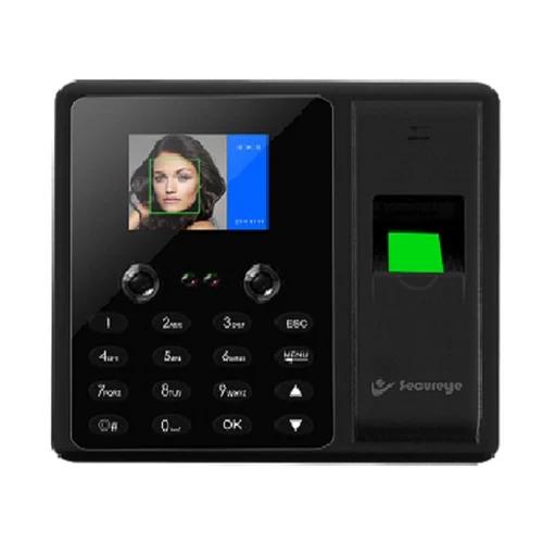 Plastic S-3k Face And Fingerprint Biometric Device