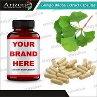 Ginkgo Biloba Extract Capsules - Age Group: For Adults