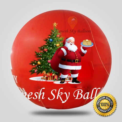 Christmas Event Advertising Sky Balloon