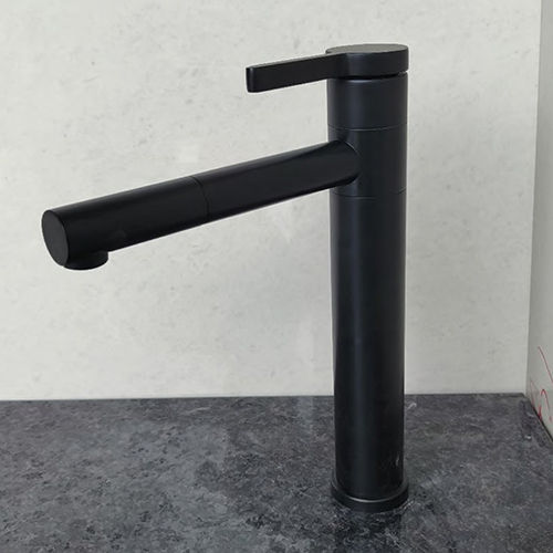 GGC-AL1188 Brushed SS Black Faucets