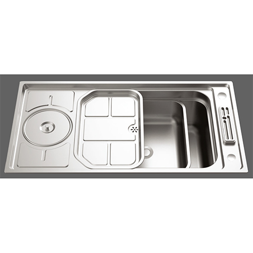 Snappy Machinee Pressed Kitchen Sink