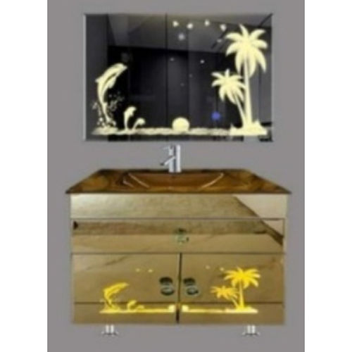 Glossy Pvc Led Cabinet