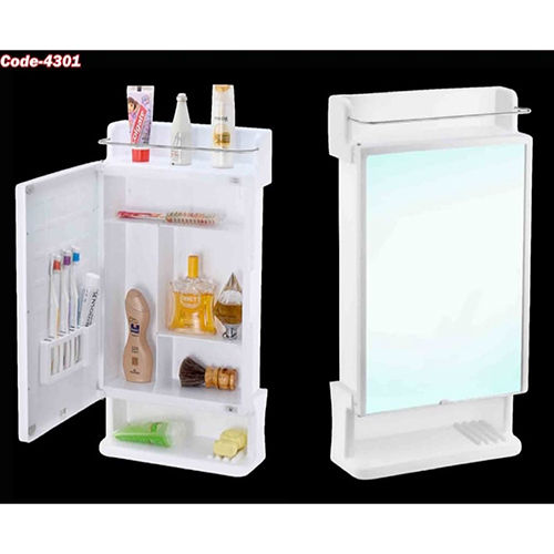 White Bathroom Mirror Cabinet