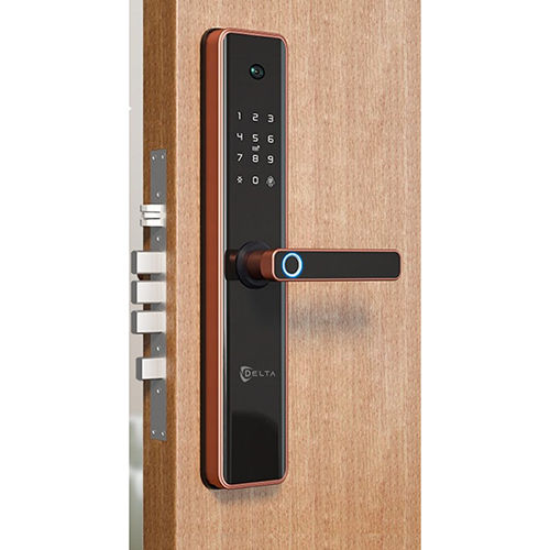 Aluminum K1 Pro Red Bronze Digital Lock With Camera