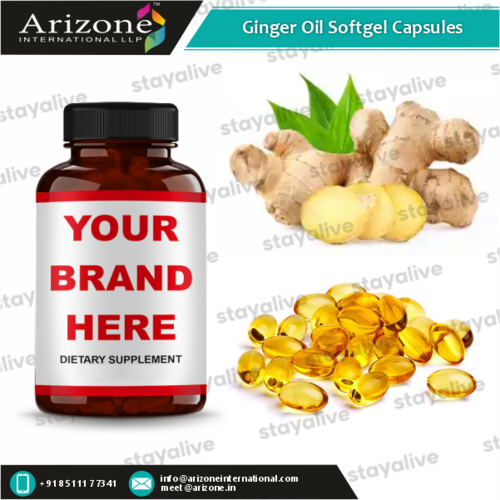 Ginger Oil Softgel Capsules