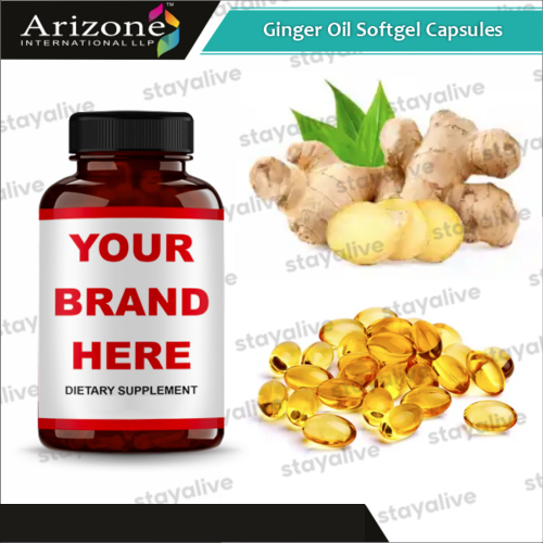 Ginger Oil Softgel Capsules