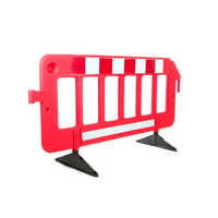 Road Barrier Fence - Color: Red