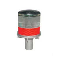 Solar Road Delineator - Abs & Aluminum, 1 Kilogram , Solar Powered Red Stop Signal For Enhanced Road Safety