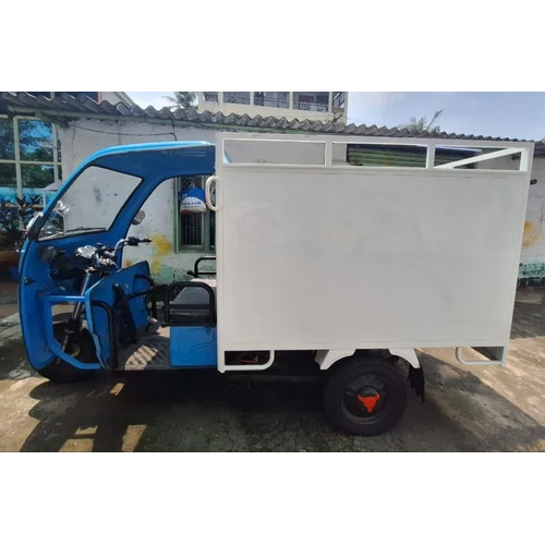 E Cart For Garbage Loader With Hydraulic Tipping