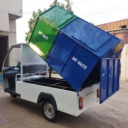 E Rickshaw Garbage Van
