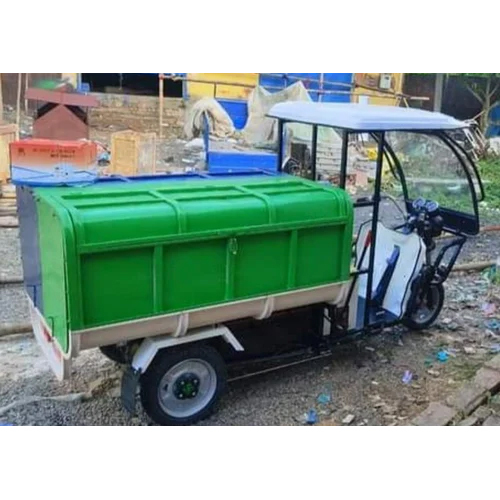 E Cart For Garbage Van With Tipping Facility