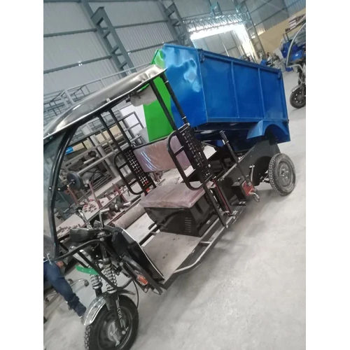 Auto E Rickshaw For Garbage Hydryullic
