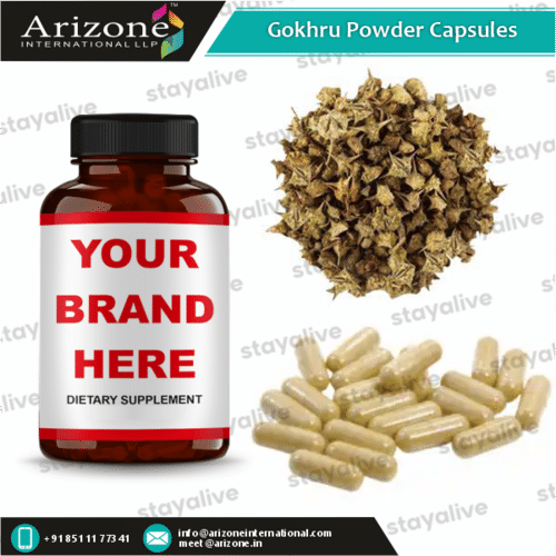 Gokhru Powder Capsules