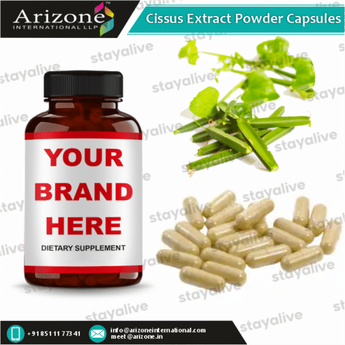 Cissus Extract Powder Capsules